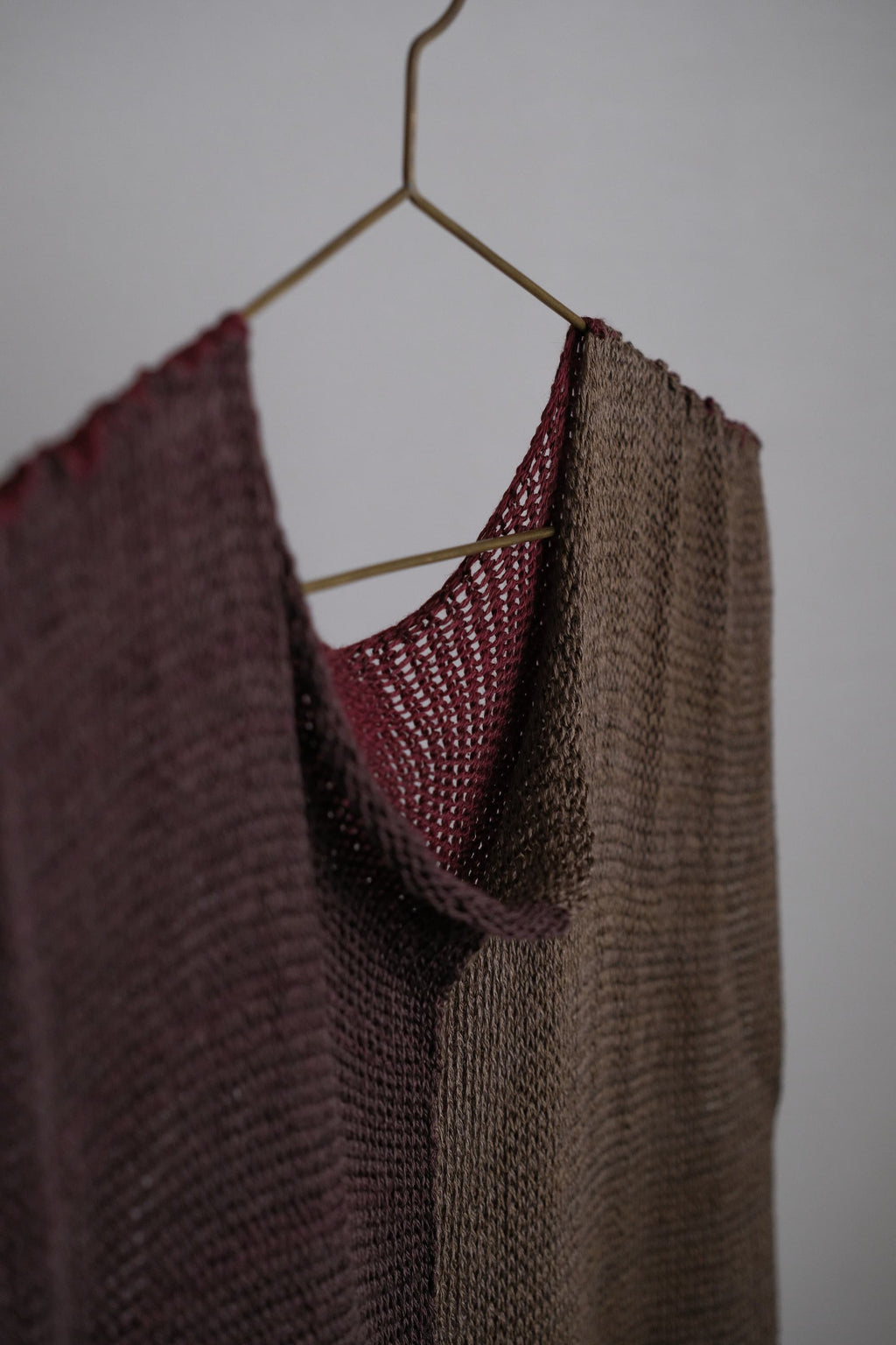 Silk-Linen Knitted Vest
