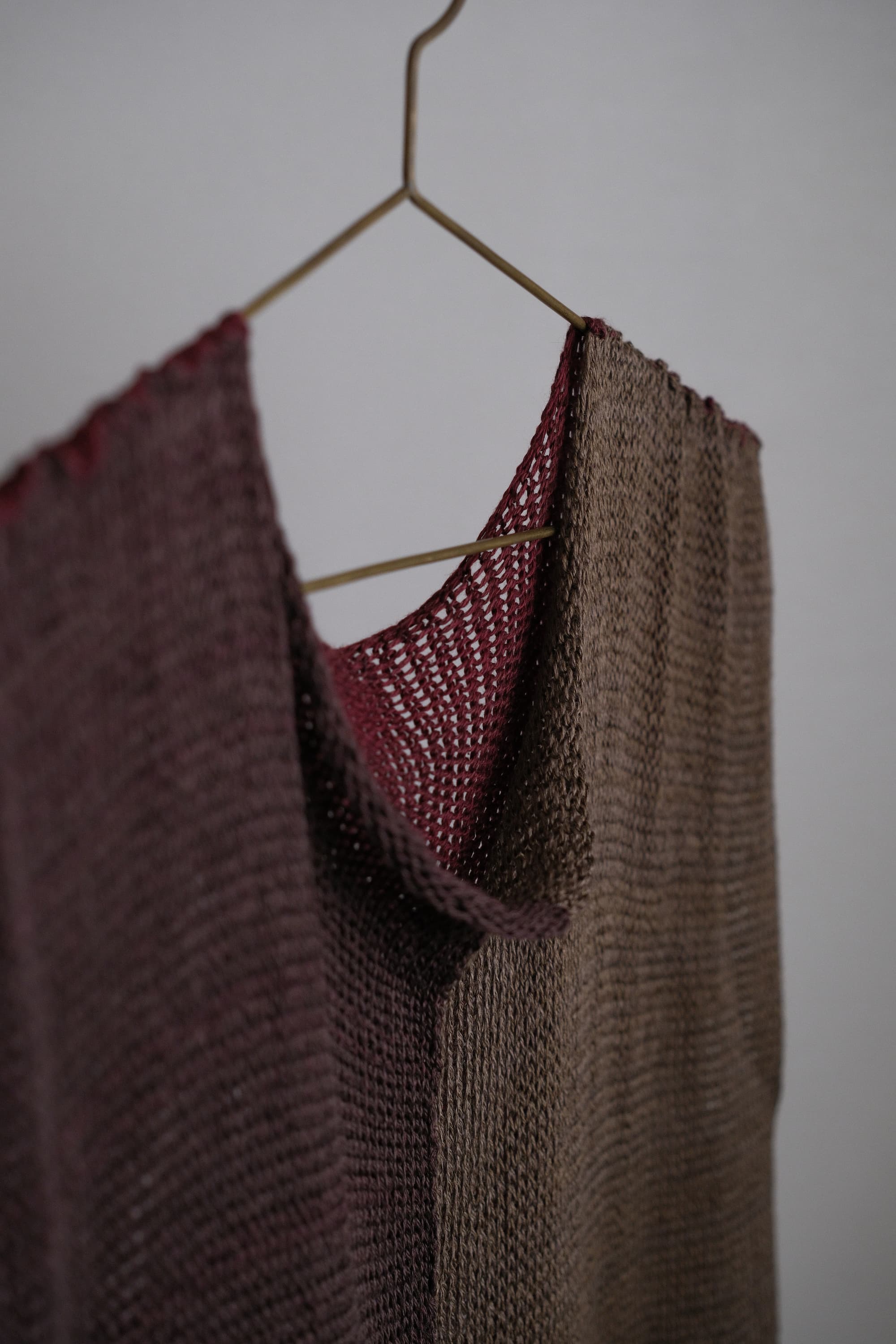 Silk-Linen Knitted Vest