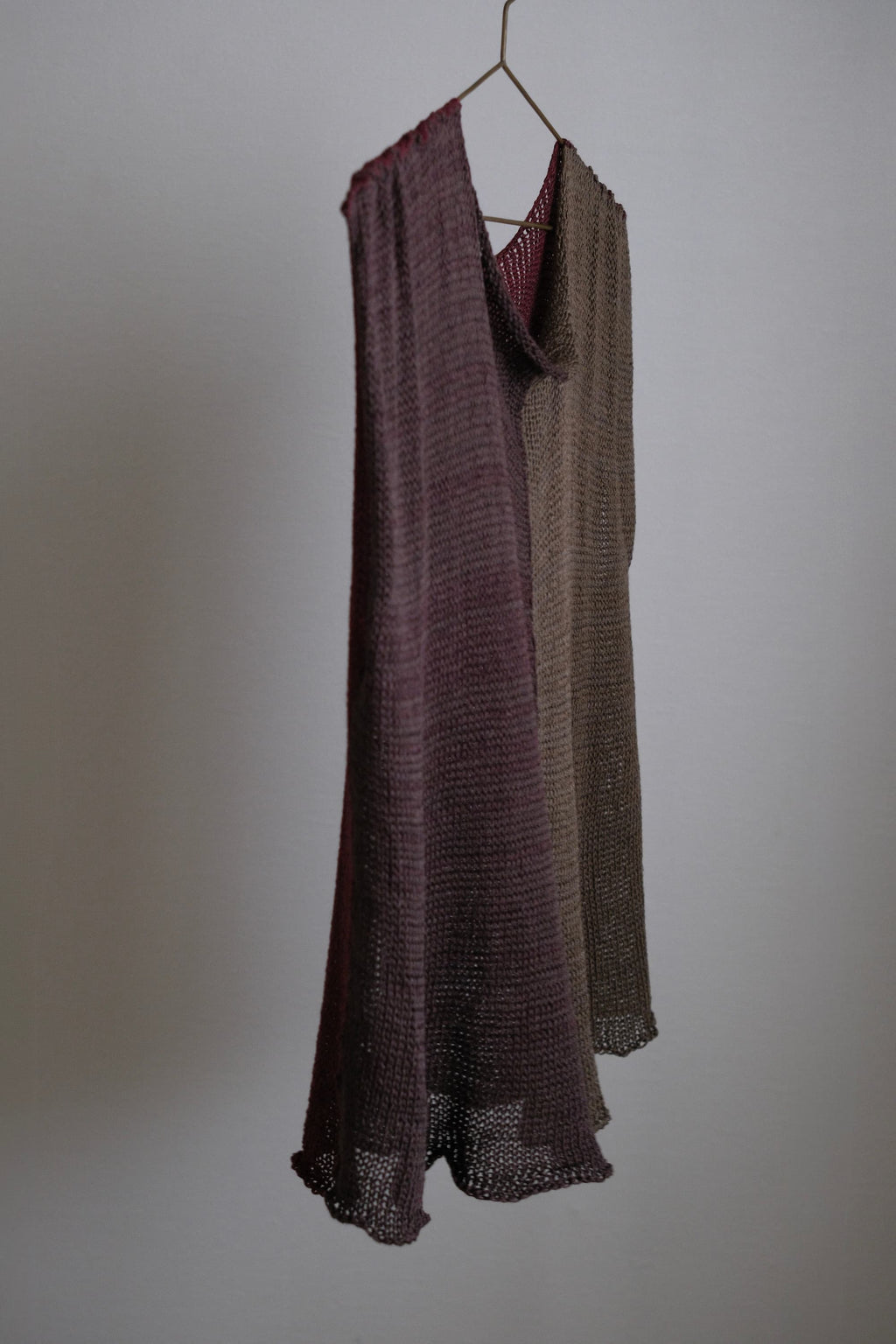 Silk-Linen Knitted Vest