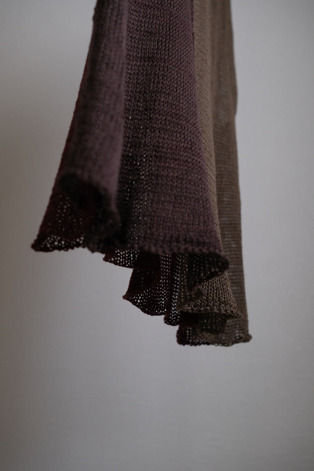 Silk-Linen Knitted Vest