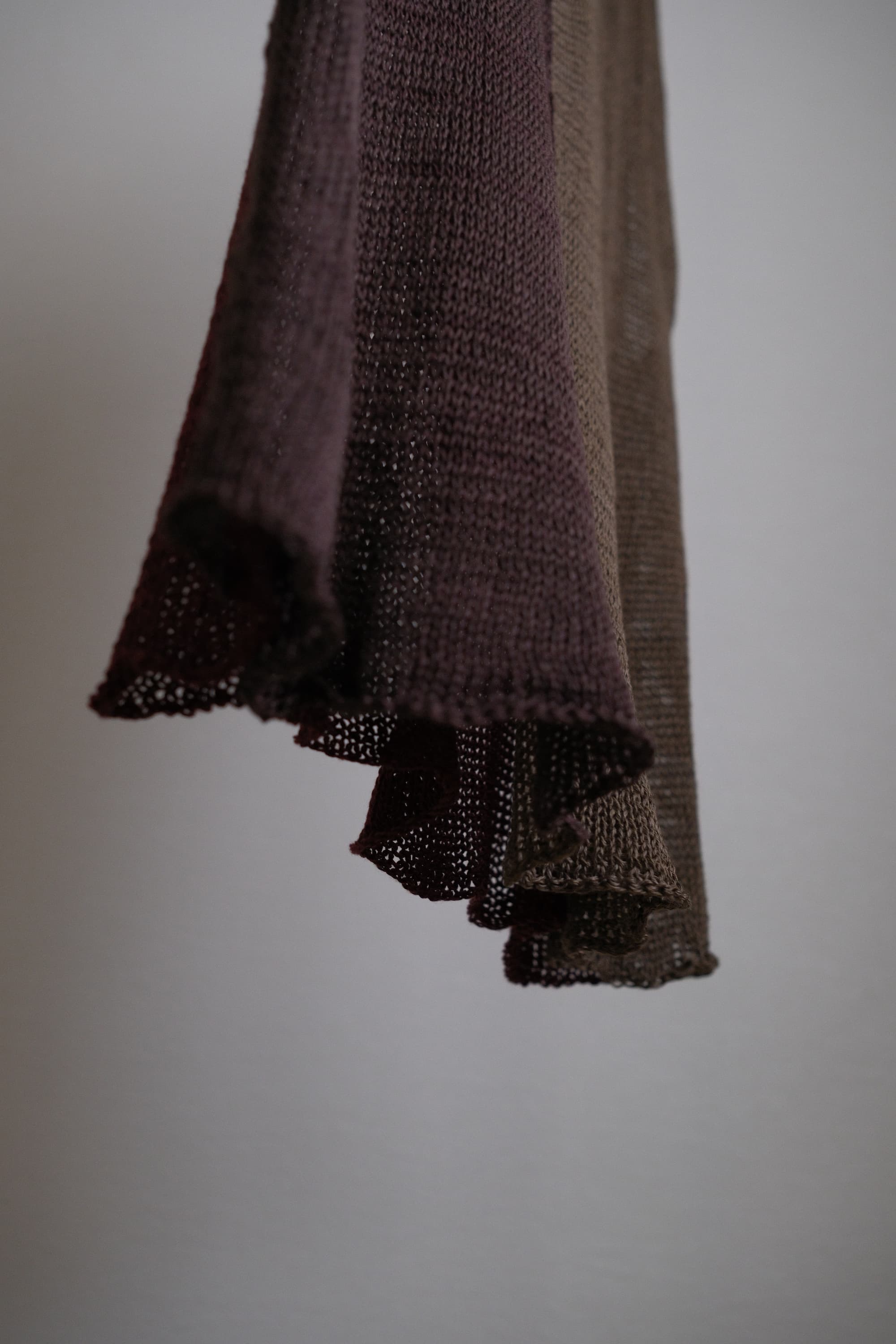 Silk-Linen Knitted Vest