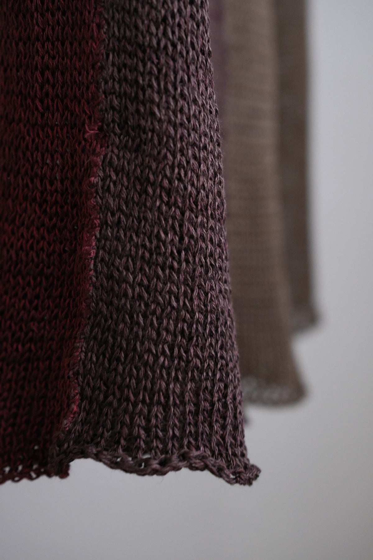 Silk-Linen Knitted Vest