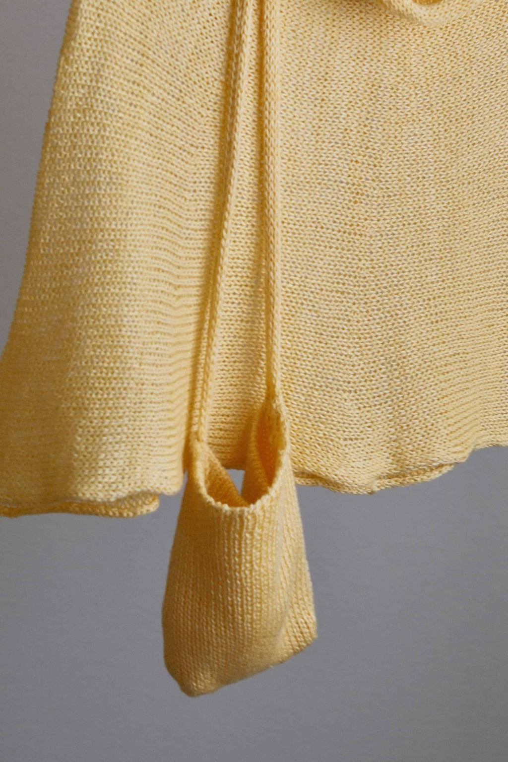 Silk Knitted Mini Crossbody Pouch