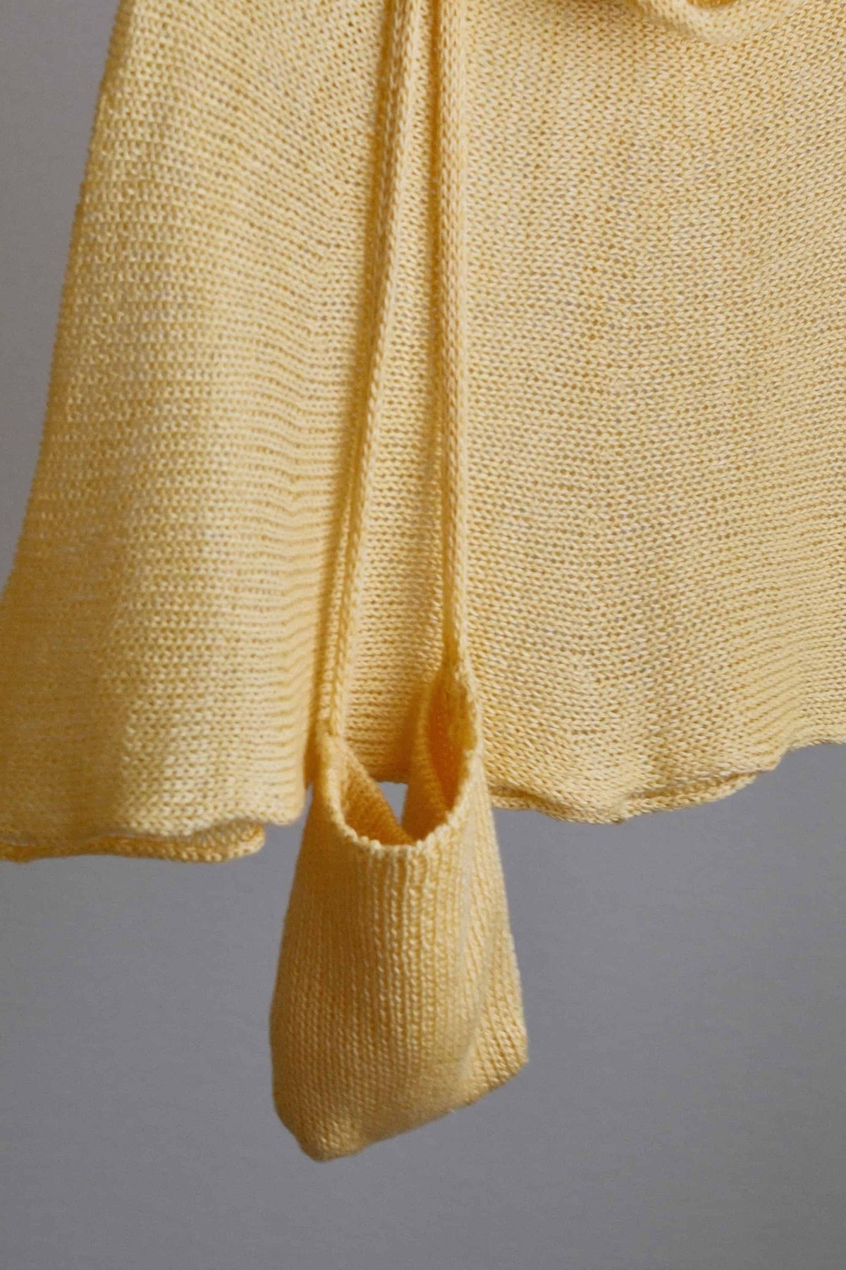 Silk Knitted Mini Crossbody Pouch