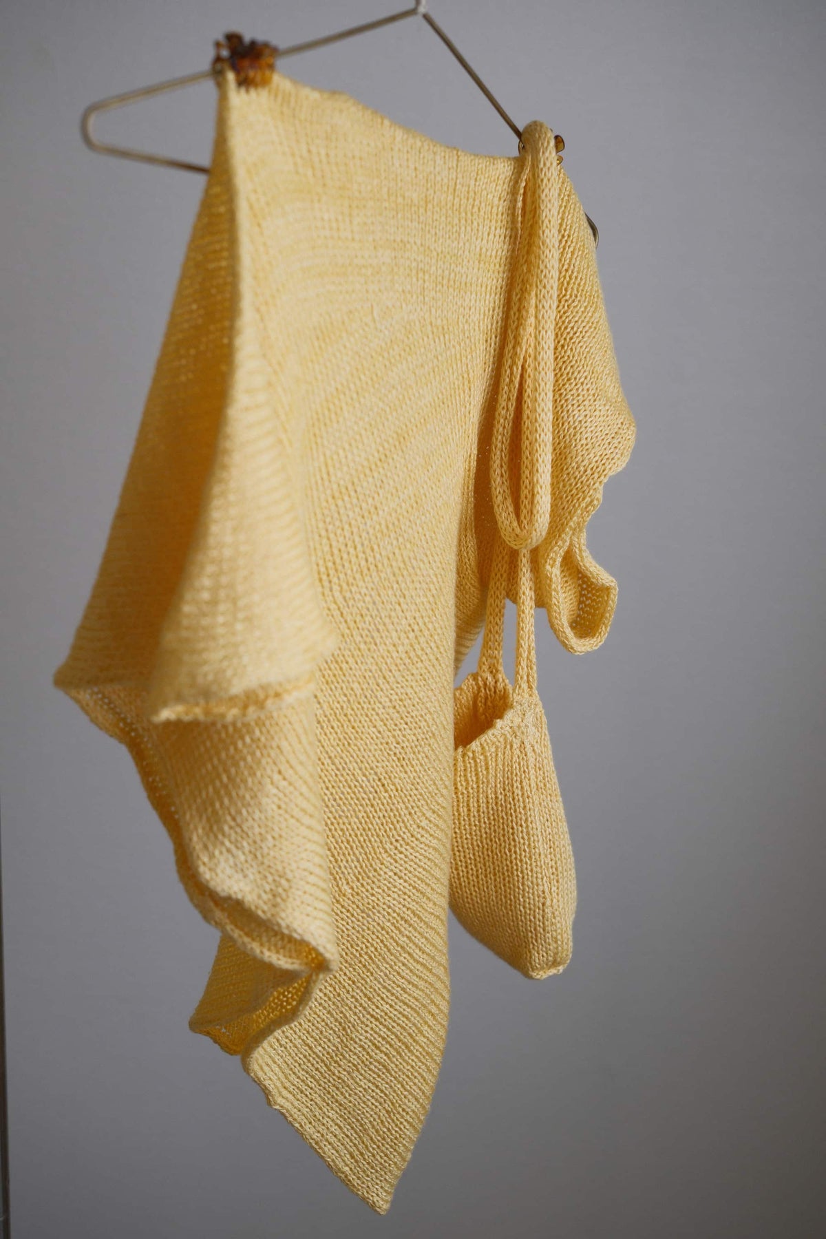 Silk Knitted Mini Crossbody Pouch