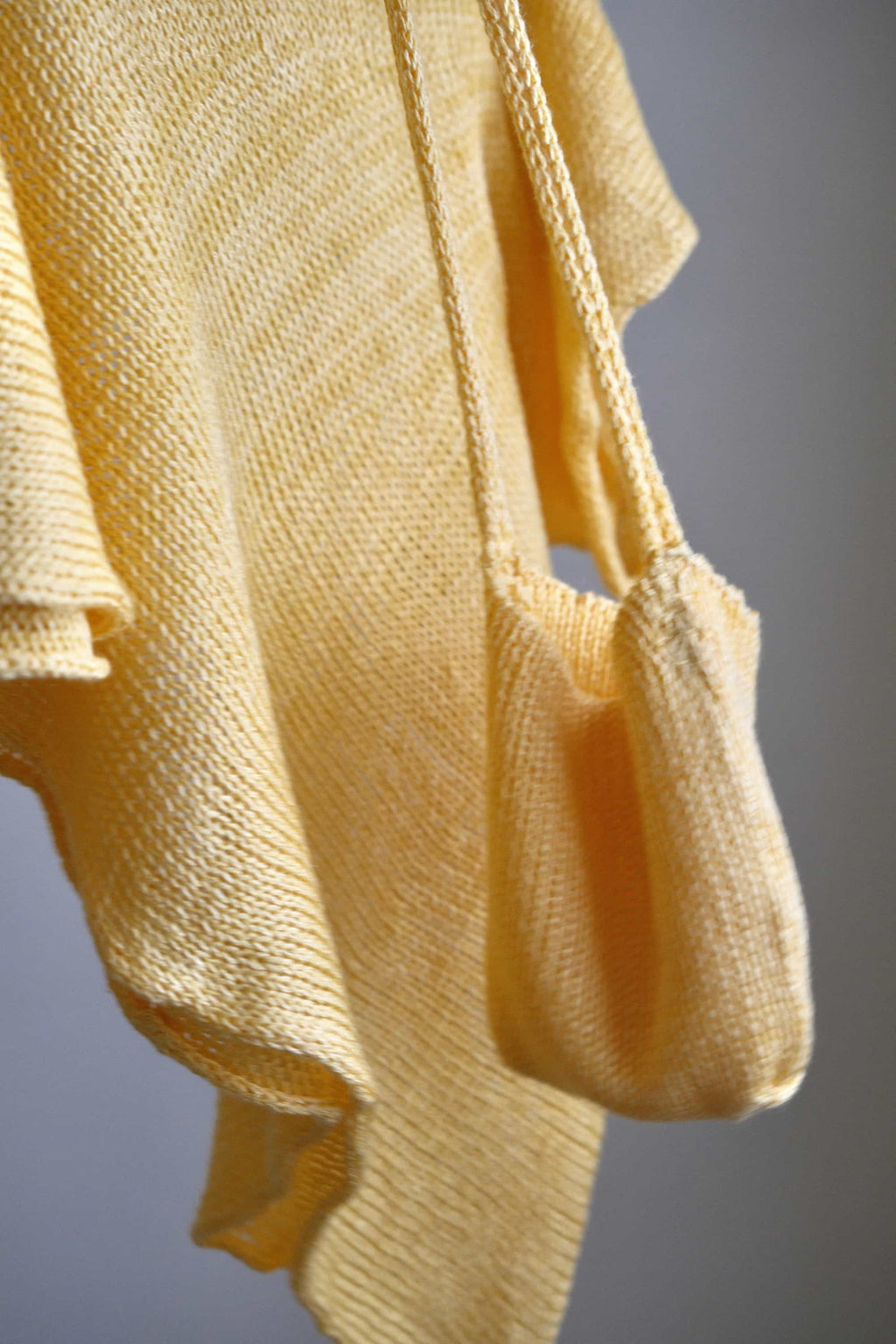Silk Knitted Mini Crossbody Pouch