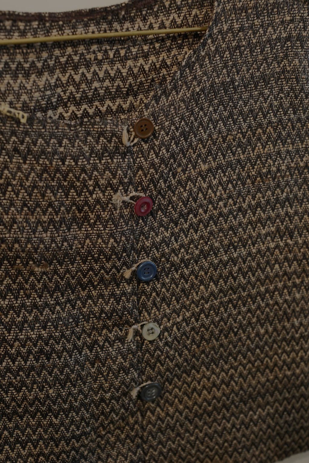 sana insania ≠ RockTea vest - 70% Indian Tussah Silk 30% Cotton Hand-stitched