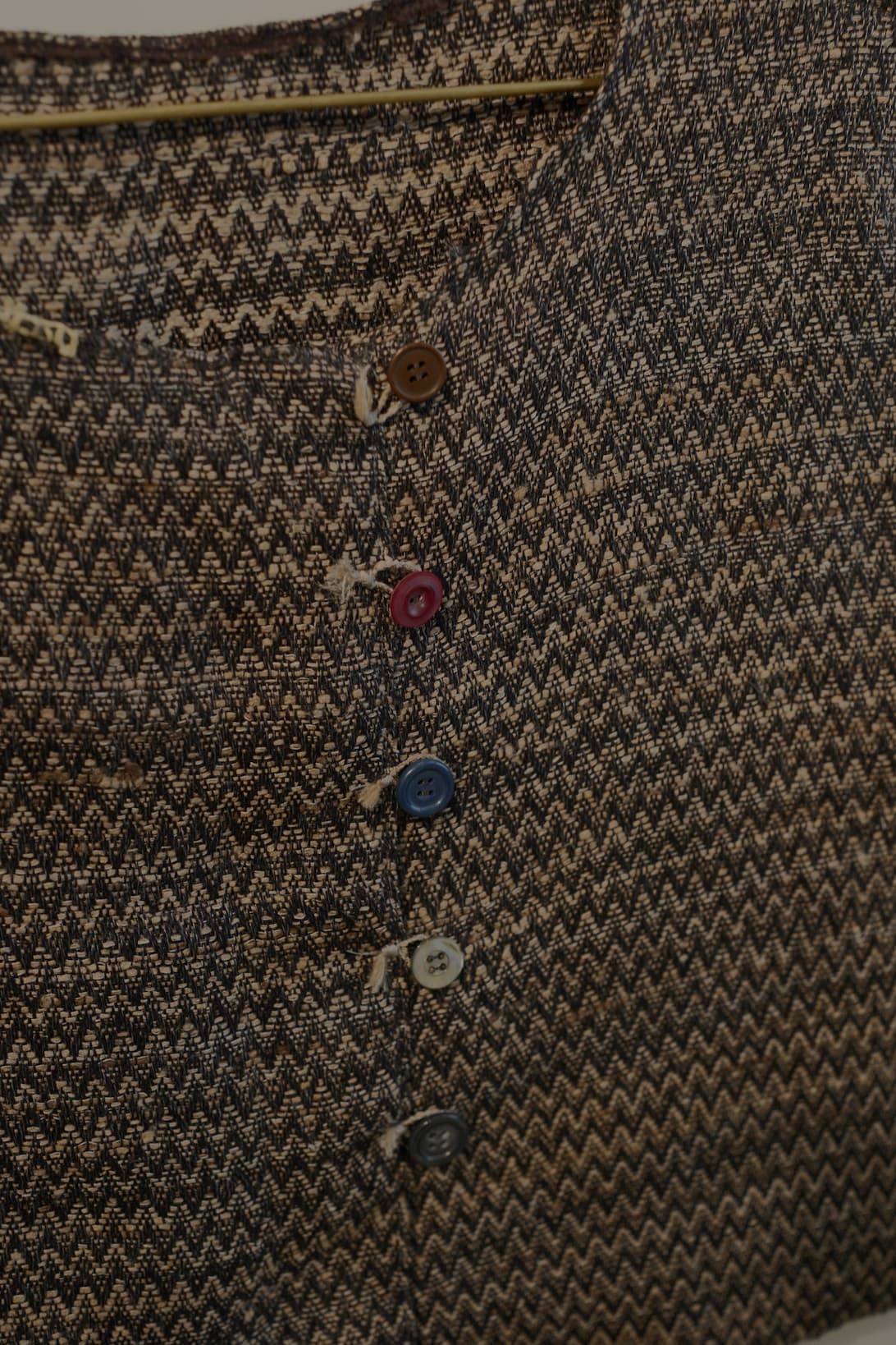 sana insania ≠ RockTea vest - 70% Indian Tussah Silk 30% Cotton Hand-stitched