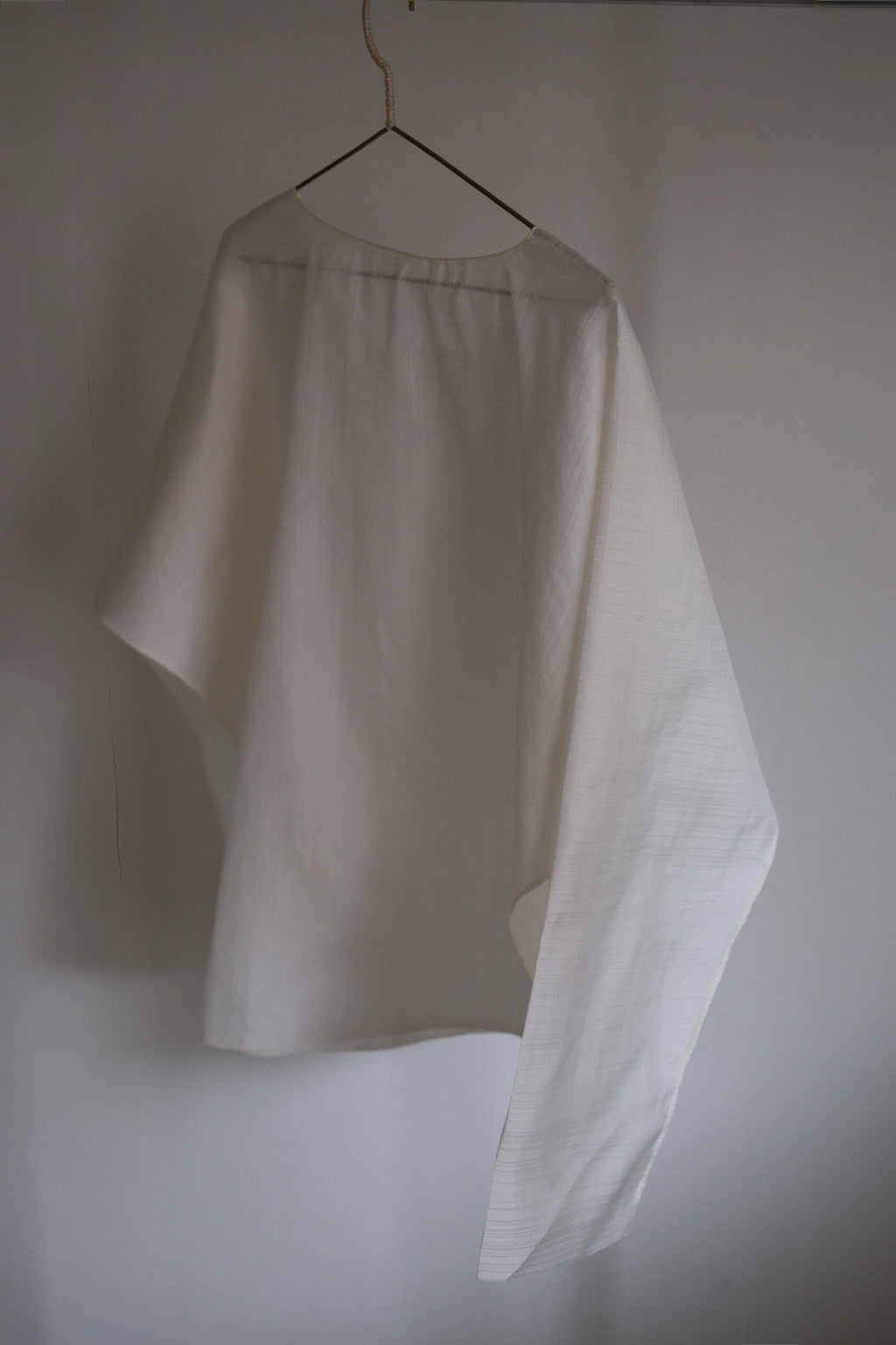 sana insania ≠ Air Garment Hand-stitched air cape shirt - Long-sleeve version (3/4 Sleeve)