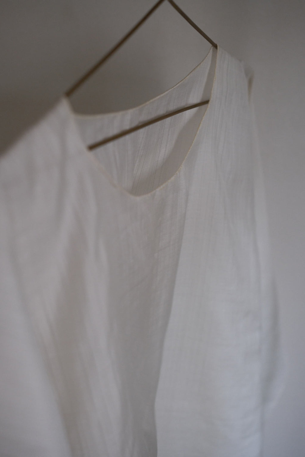sana insania ≠ Air Garment Hand-stitched air cape shirt - Long-sleeve version (3/4 Sleeve)