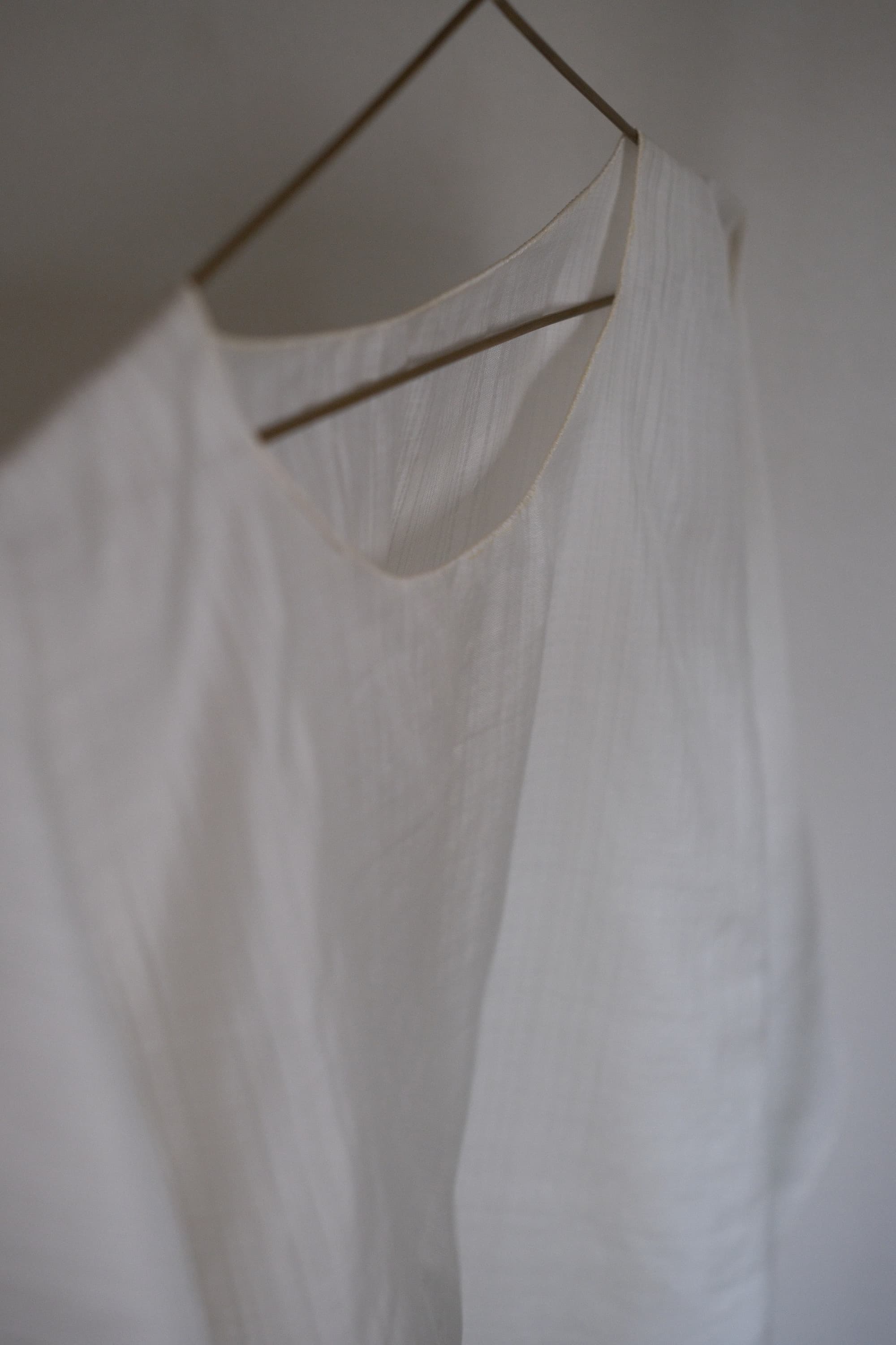 sana insania ≠ Air Garment Hand-stitched air cape shirt - Long-sleeve version (3/4 Sleeve)