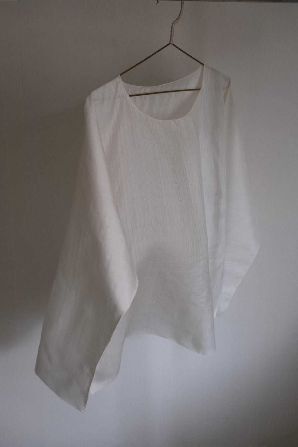 sana insania ≠ Air Garment Hand-stitched air cape shirt - Long-sleeve version (3/4 Sleeve)