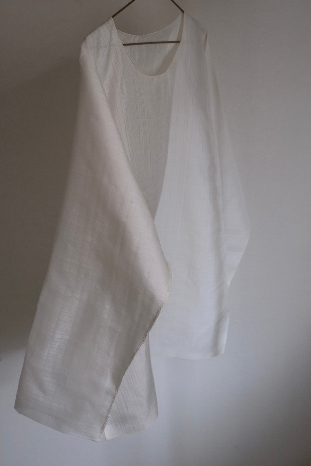 sana insania ≠ Air Garment Hand-stitched air cape shirt - Long-sleeve version (3/4 Sleeve)