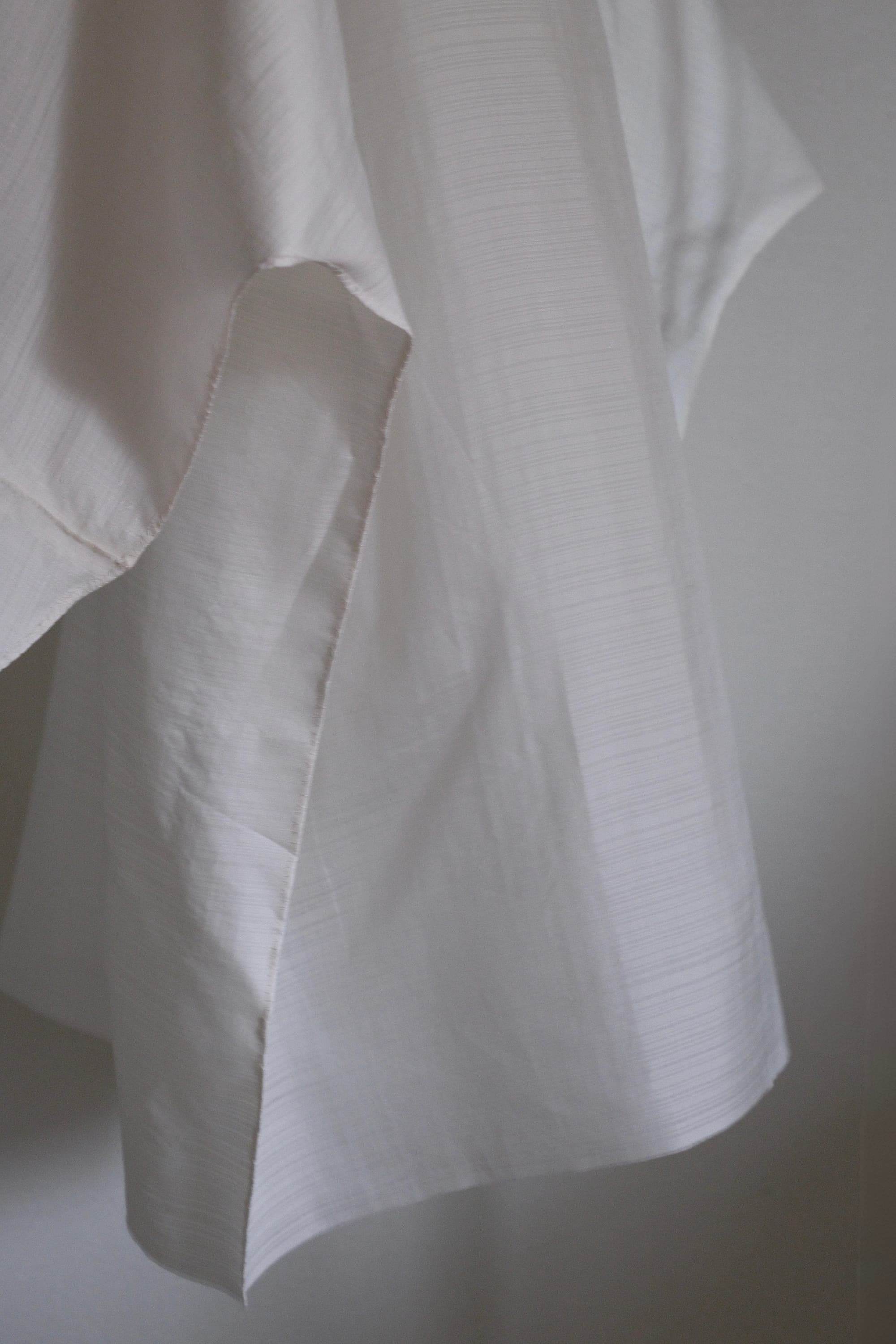 sana insania ≠ Air Garment Hand-stitched air cape shirt - Long-sleeve version (Patchwork Long Sleeve)