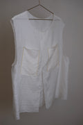 sana insania ≠ Air Garment Hand-stitched air vest